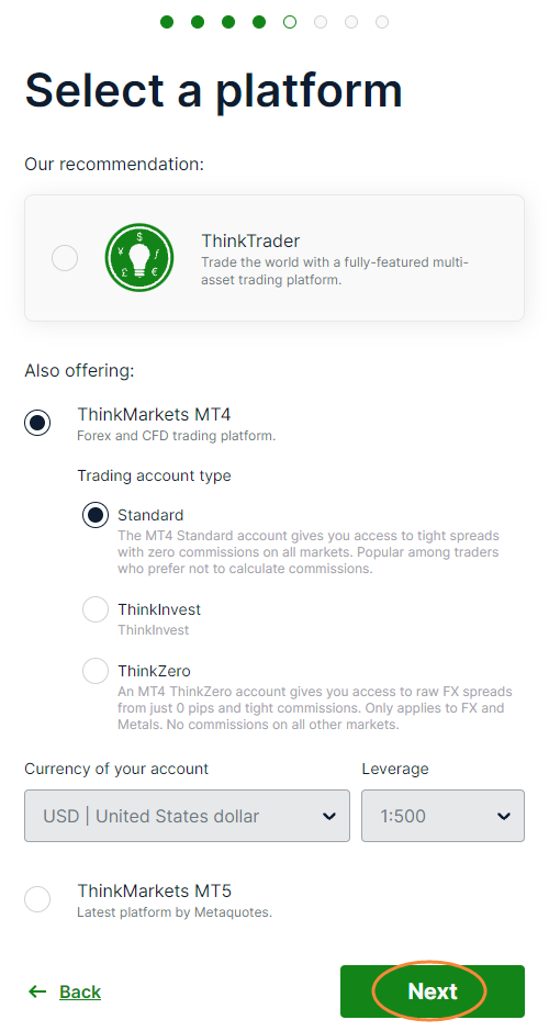 จะเปิดบัญชีจริงของ ThinkForex ได้อย่างไร
